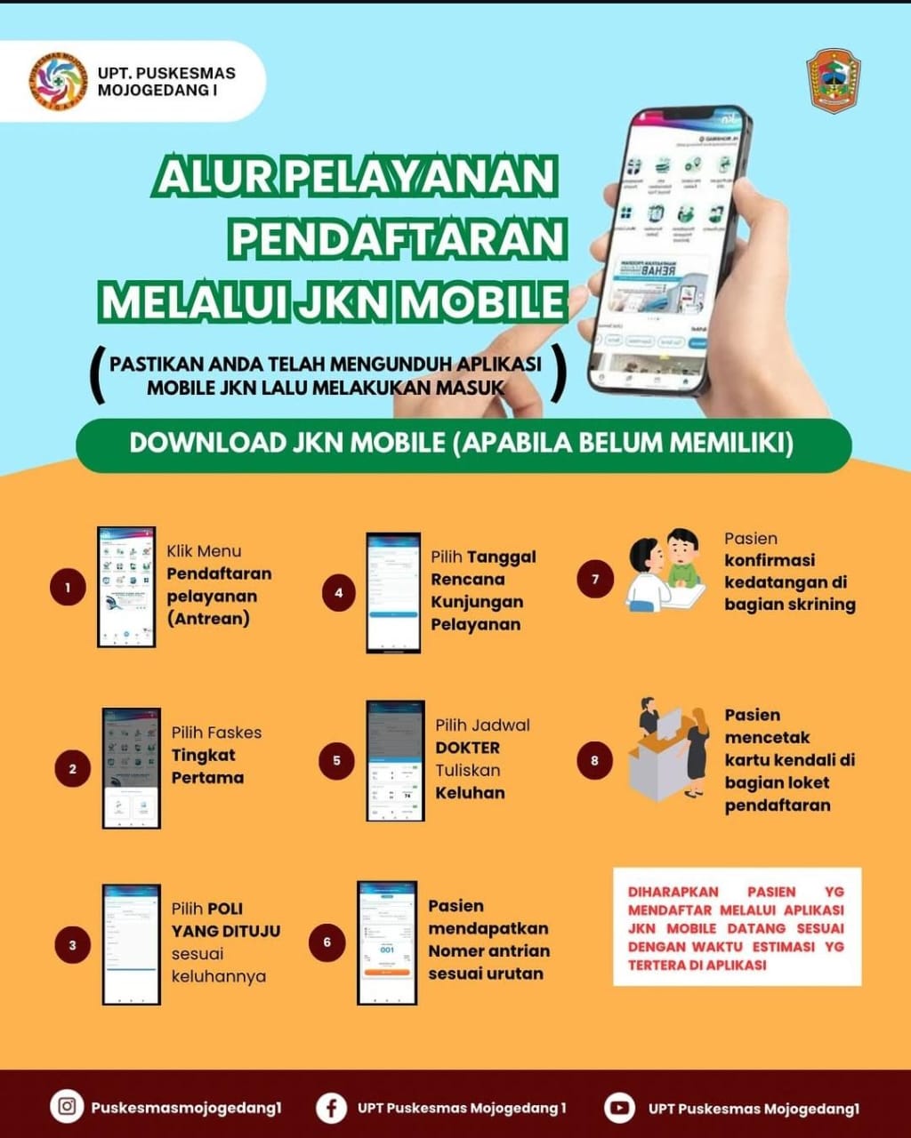 Alur Pendaftaran Melalui Mobile JKN