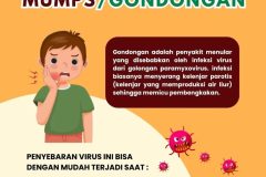 Mengenal Penyakit MUMPS/Gondongan