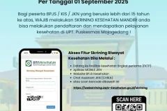 Informasi Per 1 September 2025